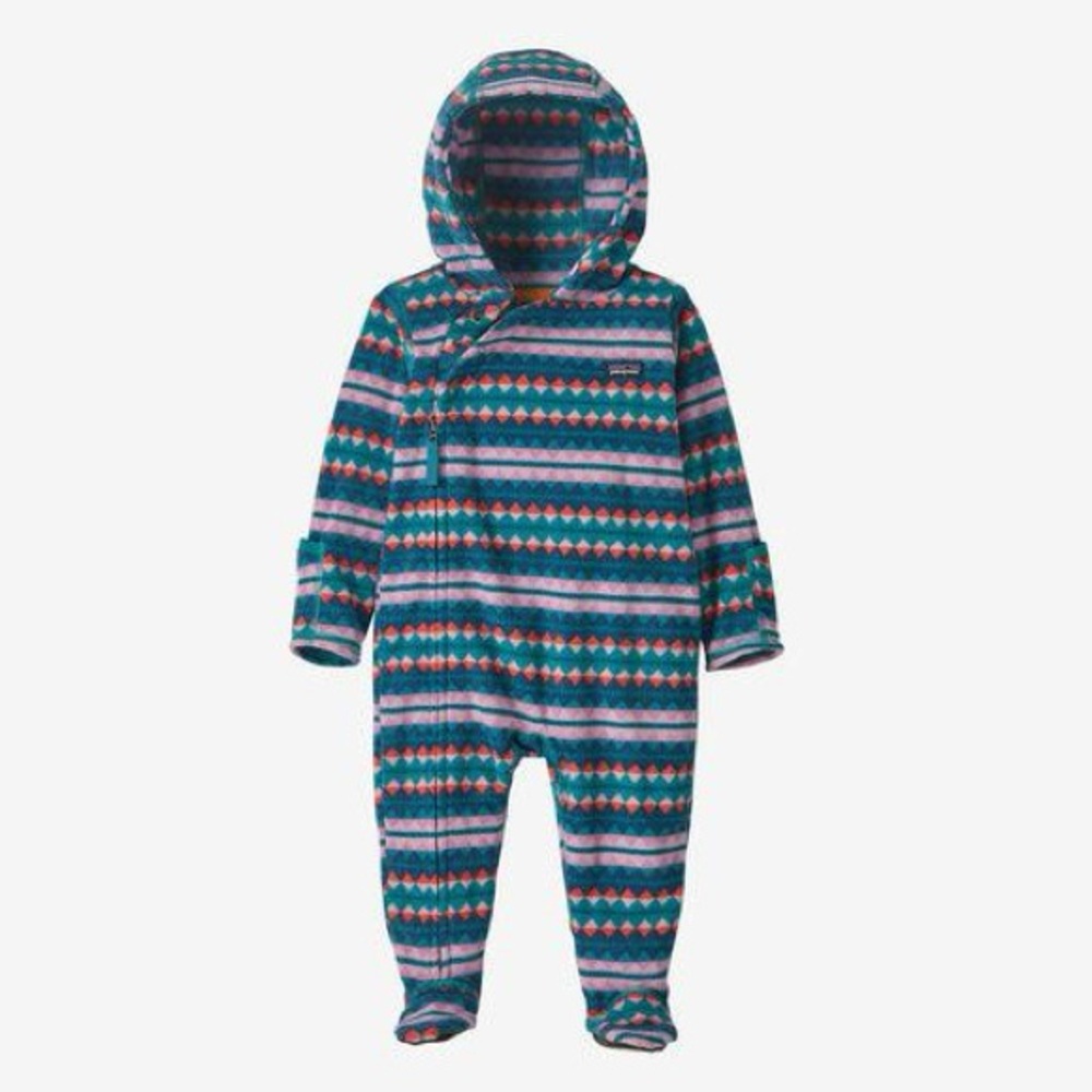 NWOT Patagonia Infant Micro D Fleece Bunting